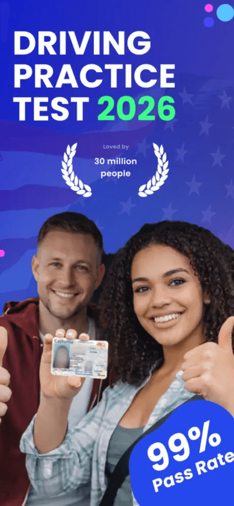 DMV Practice Tests app screenshot